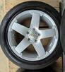Komplet kół felgi aluminiowe opony letnie 5x108 16 205/55 r1 - 10