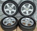 Komplet kół felgi aluminiowe opony letnie 5x108 16 205/55 r1
