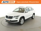 Škoda Kodiaq LED, Navi, pdc, klimatyzacja, grzane fotele, oszczedny silnik, manual