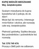 Szukam mieszkania