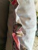 2 szt poszewki 40x40 bawełna szare z falbanką HandmadebyAmia - 3