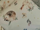 2 szt poszewki 40x40 bawełna króliczki jeżyk HandmadebyAmia - 4