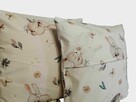 2 szt poszewki 40x40 bawełna króliczki jeżyk HandmadebyAmia - 5