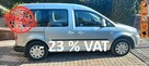Volkswagen Caddy 16.2 netto FV23% Salon Polska 2.0 + Gaz 2 komplety kół 2x drzwi boczne