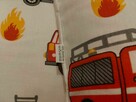 2 szt poszewki 40x40 bawełna straż pożarna HandmadebyAmia - 2