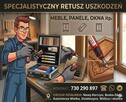 RETUSZ I NAPRAWA drobnych uszkodzeń Meble / Okna / Panele