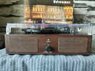 Gramofon Udreamer UD001-Y Bluetooth USB z Głośnikami brązowy - 3