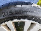 sprzedam-koła na alusach 215/55/17 : 6,5Jx17 H2, ET52,5, 5x1