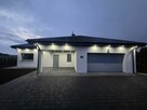 Nowoczesny dom parterowy 180 m² z garażem dwustanowiskowym
