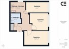 3 pokoje | blisko Sky Tower | 44,59 m² | klima - 2