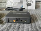 Konwerter Audio Optyczny HDMI Rozdzielacz Przejściówka - 2