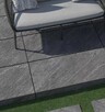 Płyty 2cm na taras, do ogrodu antracytowe 120x60 Piazza gat1 - 2
