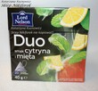 Herbata Lord Nelson DUO agrest granat malina mięta cytryna - 4