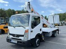 Nissan Cabstar Podnośnik Koszowy 21m CMC PLA 210 Zwyżka UDT Wumag GSR Multitel P7 - 5