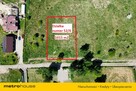 HIT Działka budowlana  1015 m²   1,4 km od morza