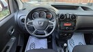 Dacia Dokker TYLKO 31 tys km 1.6SCE 102KM, Laureate, Salon PL Serwis ASO, F.VAT23%, - 12