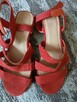 Buty letnie c.pomarańczowe rozm.39 -40 zł - 7