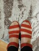 Buty letnie c.pomarańczowe rozm.39 -40 zł - 9