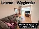 DO WYNAJĘCIA wyposażone 3-pokojowe mieszkanie - LESZNO