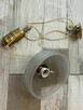 Orginalna lampa wisząca z przeciwwagą i podsufitką mosiężną - 3