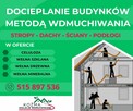 Ocieplenia celulozą stropów dachów, nadmuch wełny skalnej - 3