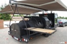 smoker bbq grill na przyczepie Mobilny Texas 1 XXL - 2