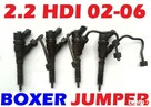 Pompo wtrysk wtryskiwacz wtryski CITROEN JUMPER BOXER 2.2HDI