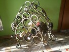 stojak na wino, metaloplastyka - 1