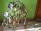 stojak na wino, metaloplastyka - 3