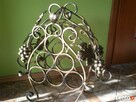 stojak na wino, metaloplastyka - 4