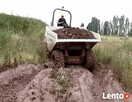 wynajem wozidło Terex 4x4 koleba z kabiną o ład 9t do  - 3