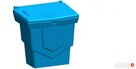 Pojemniki do selektywnej zbiórki , piasek itp 175 l/250 kg - 4