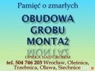 Obudowa na grób, rama, obrzeże, grób tymczasowy, obudowy - 1