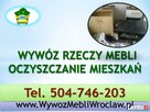 Wywóz gabarytów, tel 504-746-203, Wrocław, odbiór odpadów
