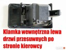 Klamka LEWA boczna drzwi bocznych lewych FIAT DUCATO 98-06 - 2