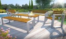 Duży Drewniany || Stół Ogrodowy || 180x75 || New Design - 3