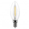 Żarówka LED E14 świeca filament 4W biała ciepła - 1