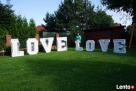 Napis Love 3D foto budka ciężki dym czerwony dywan - 4