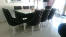 Krzesło krzesła pikowane chesterfield z kołatką hampton nowe - 3