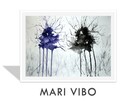 02 Mari Vibo 42x30 cm akwarela obraz malarstwo plakat - 1