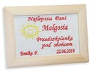Prezent dla Nauczyciela Wychowawcy Przedszkolanki w RAMKA - 5