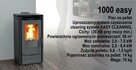 Piec wolnostojący Thermorossi 1000 easy, CENA:6900 zł Pellet - 2