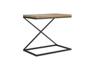 Nowoczesny Stolik pomocniczy / nocny LOFT - stal - 3