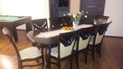 Krzesło eleganckie klasyczne tapicerowane nowe wygodne - 4