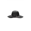 F65-KAP8 stylowy czarny kapelusz na plażę Feba - 2