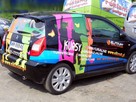 Oklejanie samochodów, wyklejanie napisów reklamowych, Mińsk - 2