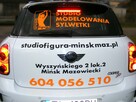 Oklejanie samochodów, wyklejanie napisów reklamowych, Mińsk - 3