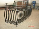 Balustrada pasowa z wzorem greckim - 2