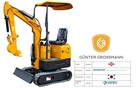 Minikoparka Gunter Grossmann GG800 + cały osprzęt gratis - 3