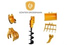 Minikoparka Gunter Grossmann GG800 + cały osprzęt gratis - 4